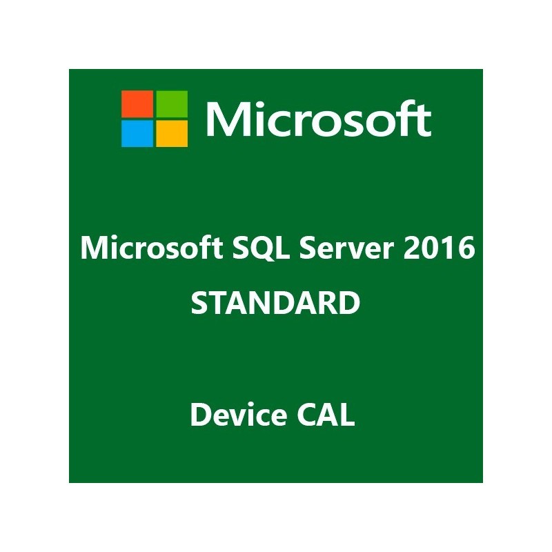 SQL Server 2016 Standard Device CAL