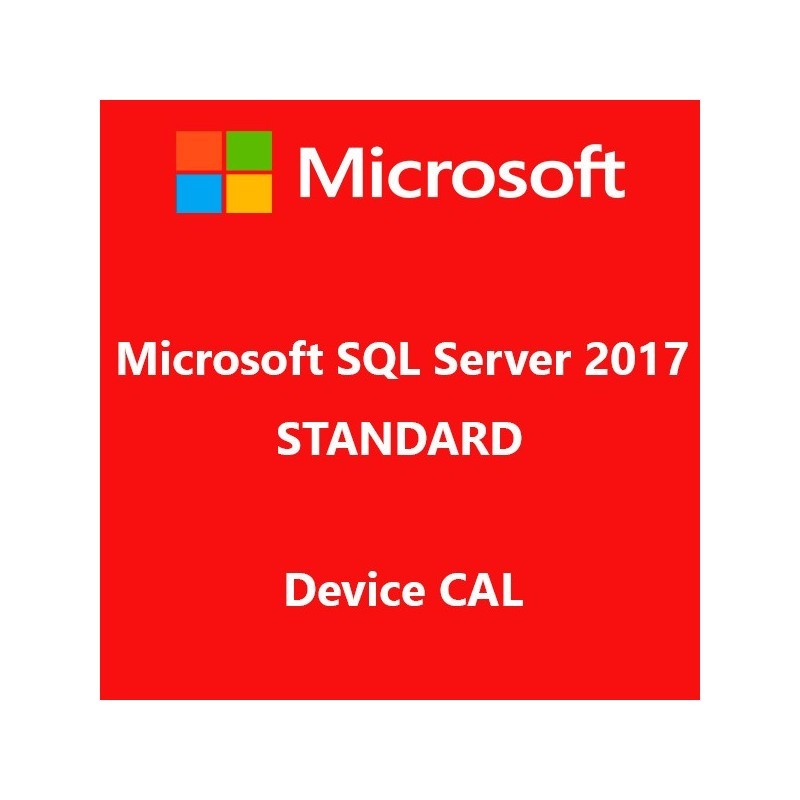 SQL Server 2017 Standard Device CAL