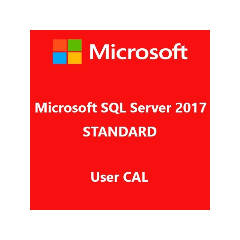 SQL Server 2017 Standard User CAL