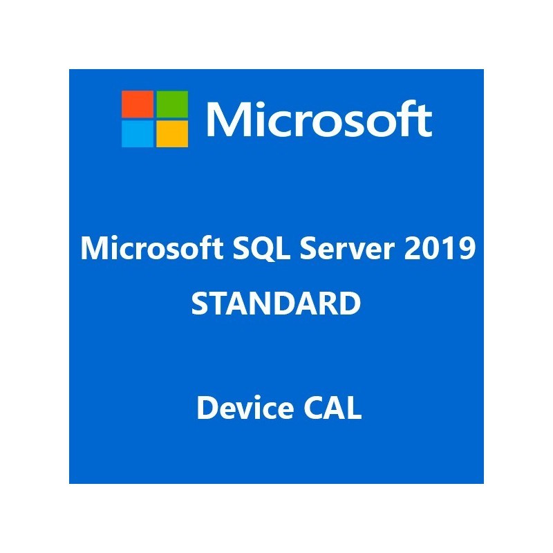 SQL Server 2019 Standard Device CAL
