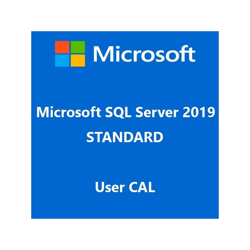 SQL Server 2019 Standard User CAL