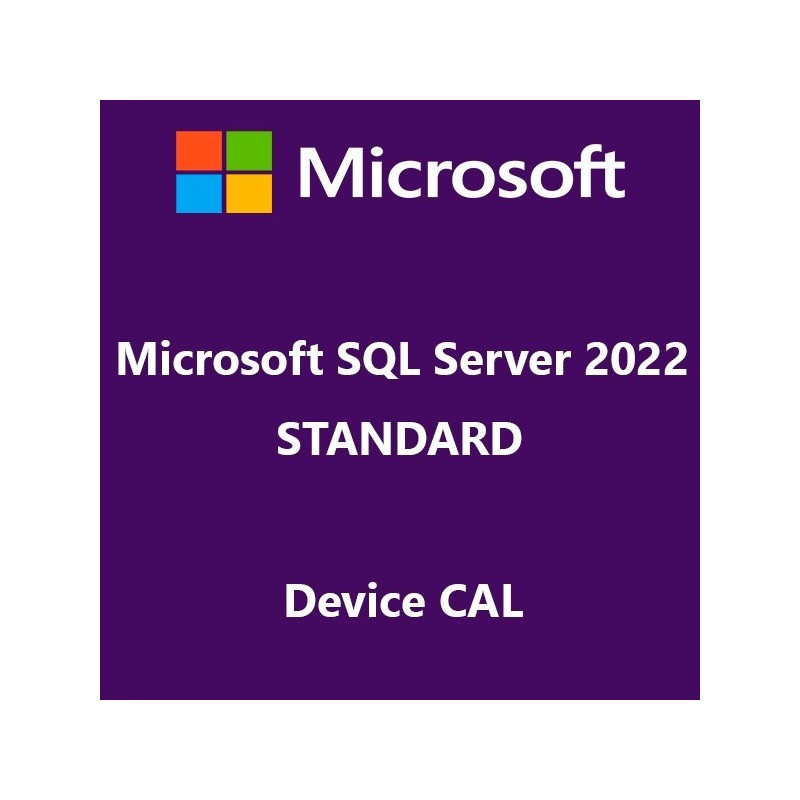 SQL Server 2022 Standard Device CAL