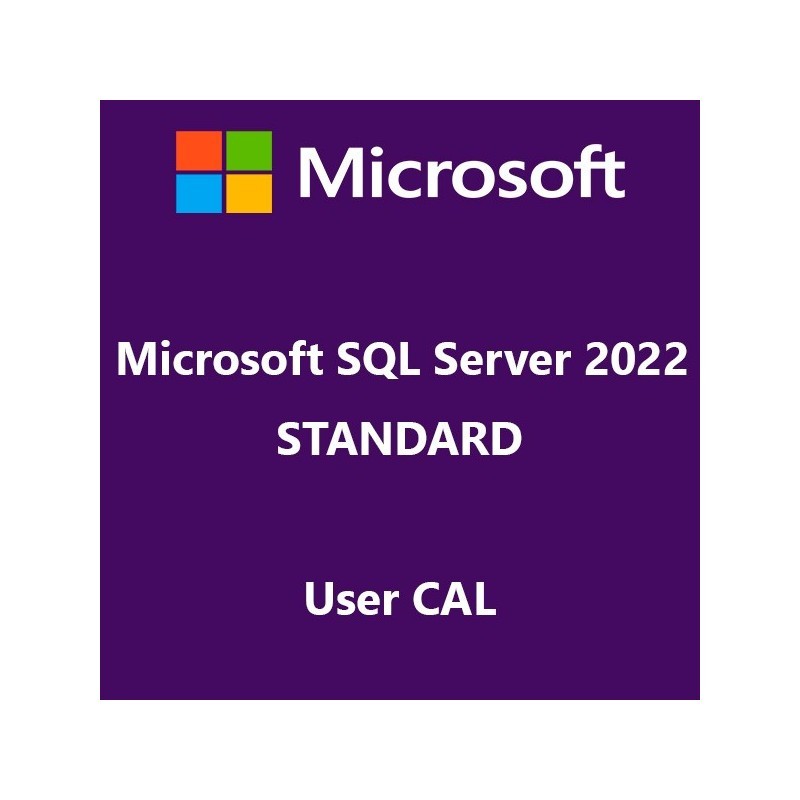 SQL Server 2022 Standard User CAL