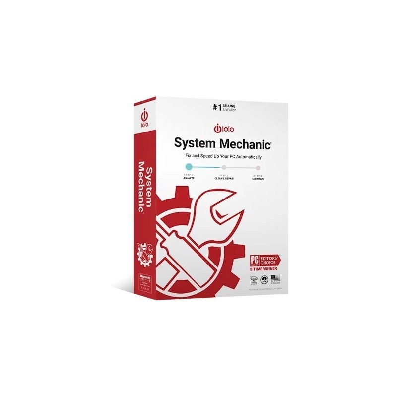 iolo System Mechanic - 5 Dispositivos - 1 año
