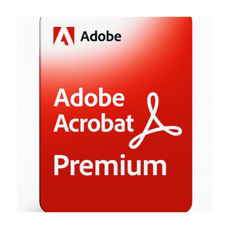 Adobe Acrobat Premium para equipos - Suscripción 1 año