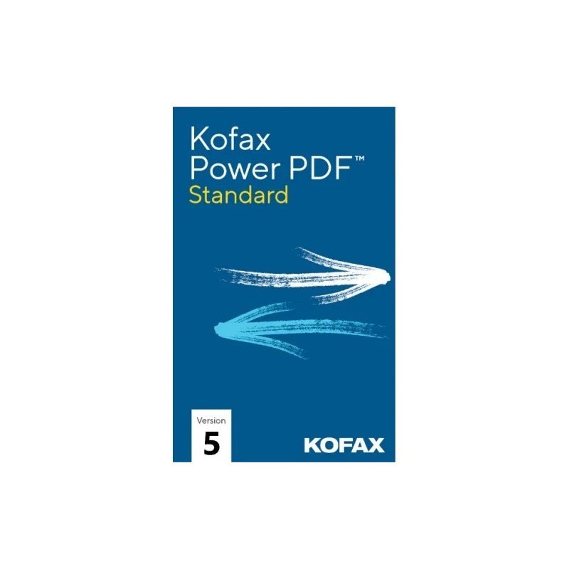 Kofax Power PDF 5.1 Standard - 1 PC - Licencia de por vida
