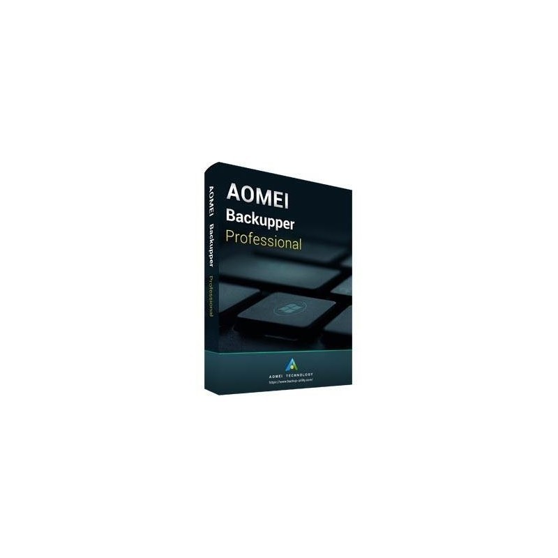 AOMEI Backupper Professional Edition - 1 PC - Licencia de por vida