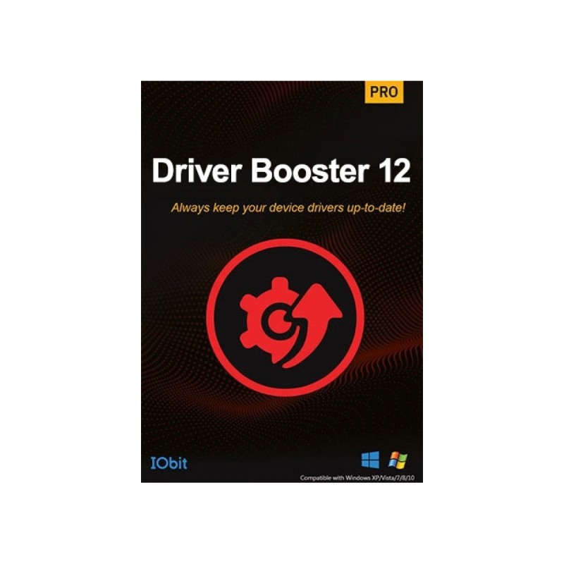 IObit Driver Booster 12 PRO - 3 Dispositivos - 1 año