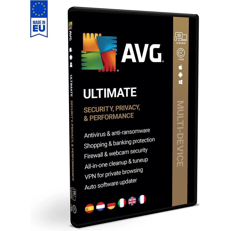 AVG Internet Security - 1 año - 1 dispositivo