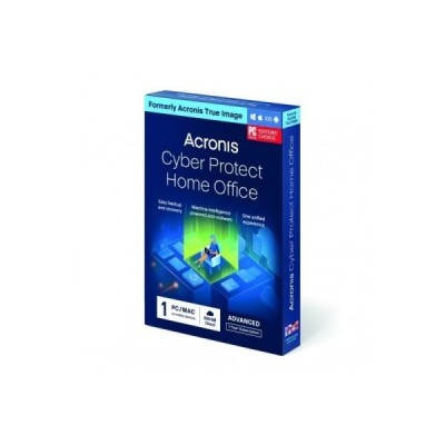 Acronis Cyber Protect Home Office Advanced para PC/MAC + 250 Gb de almacenamiento en la nube - 1 año