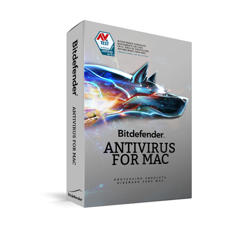 Bitdefender Antivirus para Mac - 1 dispositivo - 1 año