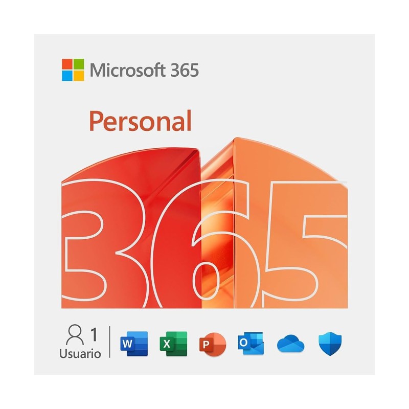Microsoft 365 Personal 1-PC/MAC + Tablet + Copilot- suscripción 12 meses