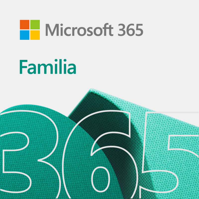 Microsoft 365 Familia para 6 PC o Macs + Copilot - Suscripción 12 meses