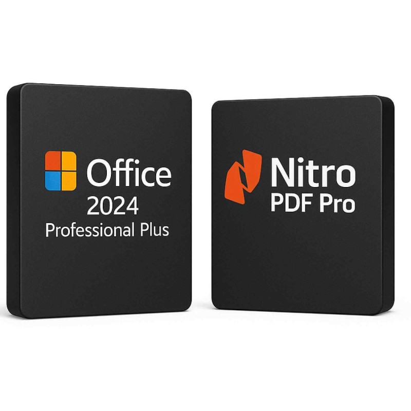 Pack Office 2024 Professional Plus + Nitro PDF Pro 10 para Windows
