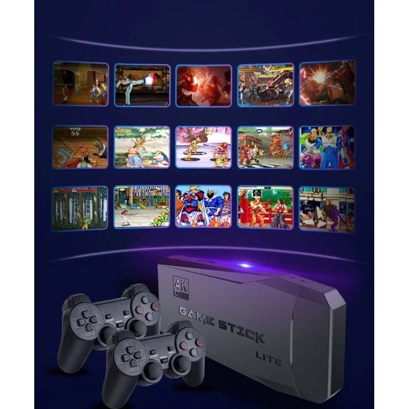 Mini Consola Retro 4K con 20.000 juegos 2